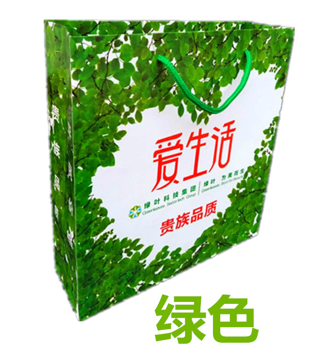 녹엽 선물봉투 礼品袋（纸）
