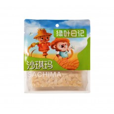 록엽 사치마 계란맛  绿叶日记沙琪玛鸡蛋味112g（绿叶美食）（24新品）