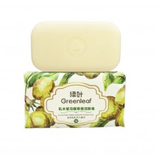 녹엽 아보카도 비누 绿叶200g乳木果马鞭草香洁肤皂（护肤品）(24新品)